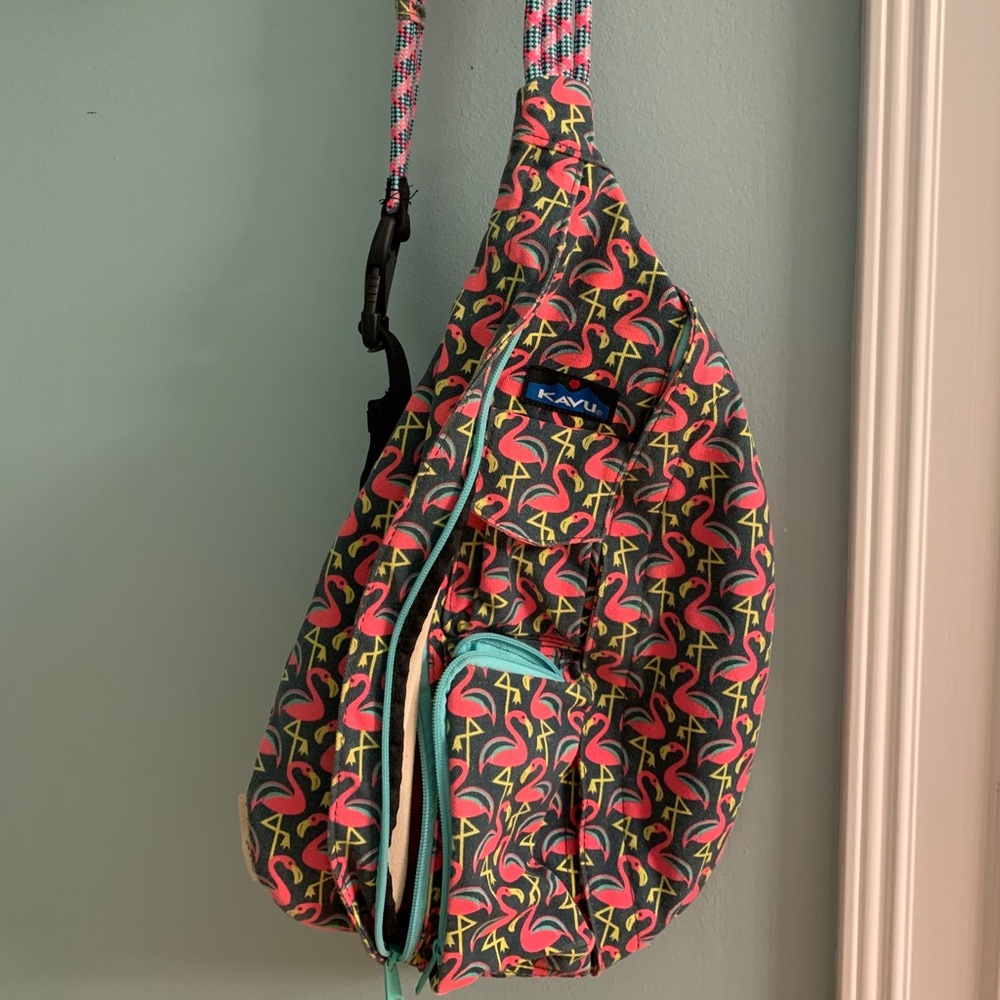 Kavu Flamingo Rope Bag